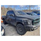 BLACK, 2008, DODGE RAM PICKUP, 1D7HU18208J166792,  ,
