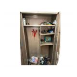 Steel Cabinet 6.5’X3’ - Contents Included