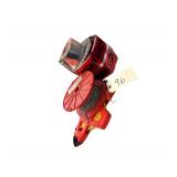 Double-Loop Utility Chain, Electric Line Below Caution Tape