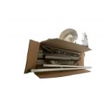 Used Door Handle with Plastic Elbow Covers