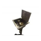 2 Brass Yard Water Outlet 36" Tall