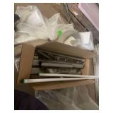 Used Door Handle with Plastic Elbow Covers