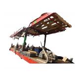 24’ of Pallet Racking - 12’ Tall - 3 8’ sections - 4 Uprights - Must Be Removed the Day After Removal