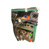 Contents on Left Side of Shelf Metal Connectors Seals Rubber Gaskets