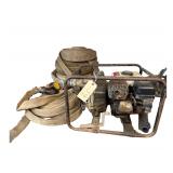 Water Pump and 3 Lengths of Hose - Honda GX160 5.5hp Engine