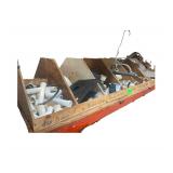 All Contents on Middle Shelf Shower Heads Faucets Drain Pueces