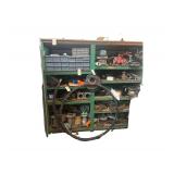 Metal and Wood Shelf 79"x36"x75"