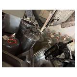 1 Full Size Keg, 13 2 gallon kegs