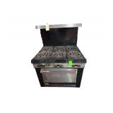 Garland 6 Burner Gas Range & Oven