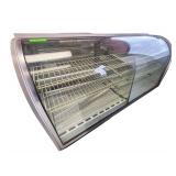 Spartan Showcase 57RO Bakers Display Case - Half Refrigerated, Half Non Refrigerated - Model 93048-77RN - 77" x 34" x 48"