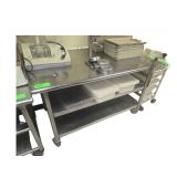 57"W Rolling Table and Can Opener Only