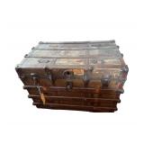 Antique Steamer Travel Trunk