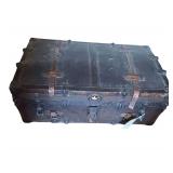 Antique Steamer Travel Trunk