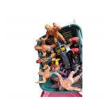 WWF Action Figures including Hulk Hogan, Andre the Giant, and Other 80's Wrestlers