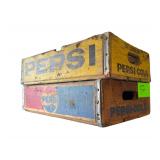 2 Early Pepsi Crates