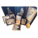 Large Framed Art and Picture Lot - Early Photos and Lithographs