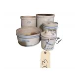 Stoneware / Crocks - Curry Bro's Rochester PA - Butter Crock - Kaukauna Klub - Blue Crown 1 Gallon Crock