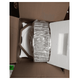 Decor Therapy LED Semi Flush Mount Light Chrome