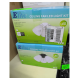 Elite-Ceiling Fan Light Kit x 2