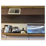 Stainless Steel Pots - Stainless Steel Toaster- Stainless Steel Tea Pot - Stainless Steel Pie Box