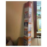 Retractable Baby Gate Gray