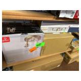 GLOBE Flush Mount Light Fixture- Style Selections Vanity Light Fixture- Chandelier NIB