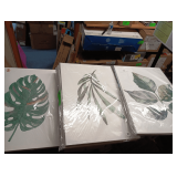 Artewoods Canvas Leaf Paintings