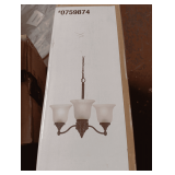 AirPro Collection 4-Light Ceiling Fan Light. Bestier French Empire Farmhouse Crystal Pendant Chandelier. Roseall 3-Light Chandelier
