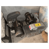 Pair of Vintage Cobblers Shoe Finishing Machine