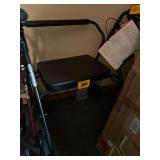 CardnialHealthRolling Walker with Seat and Baby Stroller for carseat