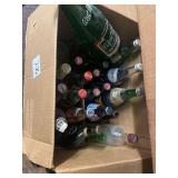 Numerous Unopened Soda Bottles Fanta , Coke , Route 66 Root Beer
