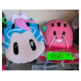 2 Childrens Bicycle Helmets
