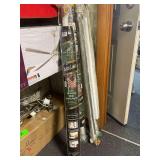 5 Outdoor Black Label Wall Hanging Spinning Flag Poles