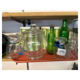 Vintage Glassware- Flour Tins