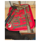 Assort Hammers, Ball Peen, Small Sledge, Wooden Mallet, Assorted Wrenches
