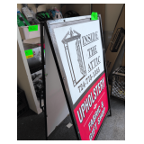 Metal Frame Portable Sand Sign