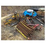 Heavy Duty Hydraulic Boring Machine - Includes Pallet of Bits