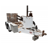 1997 Dual Axle Utility Trailer w/ Hydraulic Pile Driver Setup - VIN#: 1S958700095313103