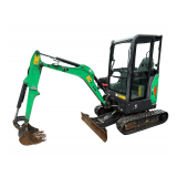 2019 Bobcat E20 - Exact Hours Unknown Meter Reads 1005 and 862 Hours (See Pics) - Blade - Rubber Tracks - Kubota Engine