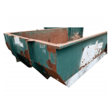 Roll Off Dumpster w/ Contents - 8' x 11' x 42'