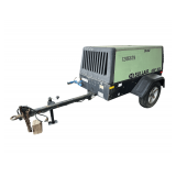 2011 Sullair Tow Behind Compressor - 1,314 Hours - Model 49HP185DPQ - Serial No. 201104300041