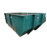 10 Yard Roll Off Dumpster w/ Contents - 8' x 12' x 4'