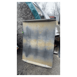 Heavy Duty Diamond Plate Ramp - Approx. 5' x 3 1/2'