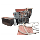 Large Pile of Scrap Metal - 55 Gal Poly Drums