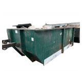 10 Yard Roll Off Dumpster w/ Contents - 8' x 12' x 4'