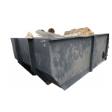 10 Yard Roll Off Dumpster w/ Contents - 8' x 12' x 4'