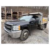 2012 Chevy Silverado 3500 Dump Truck - Aluminum Dump Body - Vortec 6.0 L - 186,625 Miles - VIN: 1GB3KZCG7CF140105
