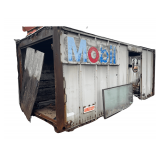 20' Box Truck Container w/ Contents Including Shop Fan, & Garage Door Openers - Swanson Spreader NOT Included