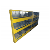 Metal Cabinet on Wheels each Half is 60' x 16' x 60' Multiple times 2