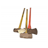 2 - Sledge Hammers- 1 - Double Bladed Axe